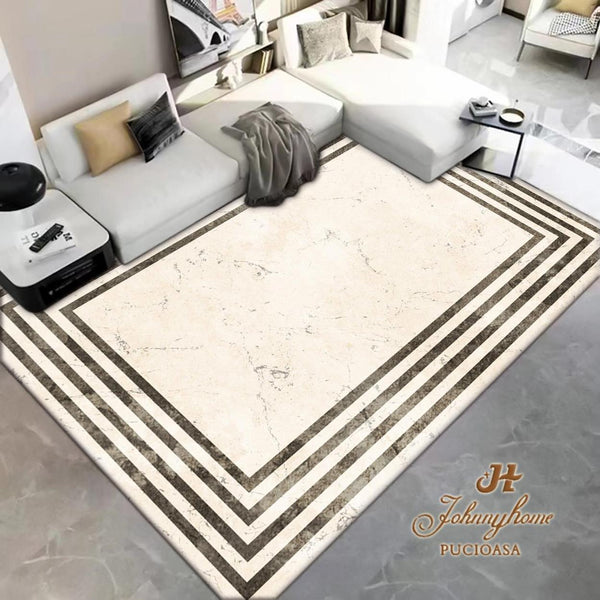 Covoare Elegante Sufragerie si Dormitor Crem Chenare AF06