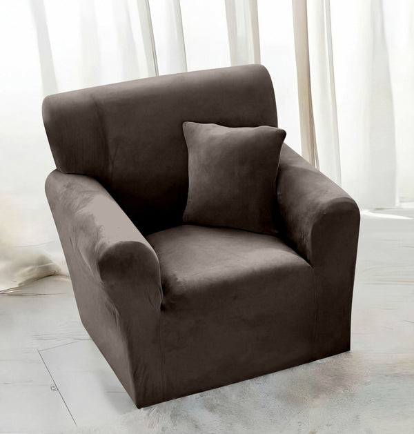 Husa Elastica Fotoliu Catifea Maro HMS1M