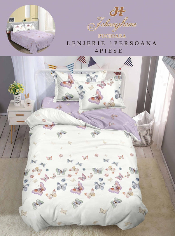 Lenjerii o Persoana Pucioasa Finet Albe Mov Fluturasi LSF116