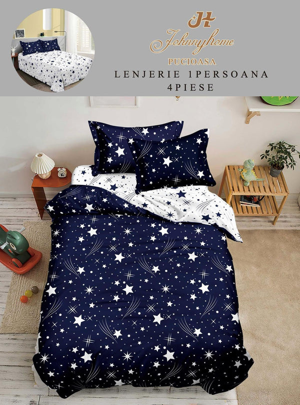 Lenjerii o Persoana Pucioasa Finet Albastre Stelute LSF12