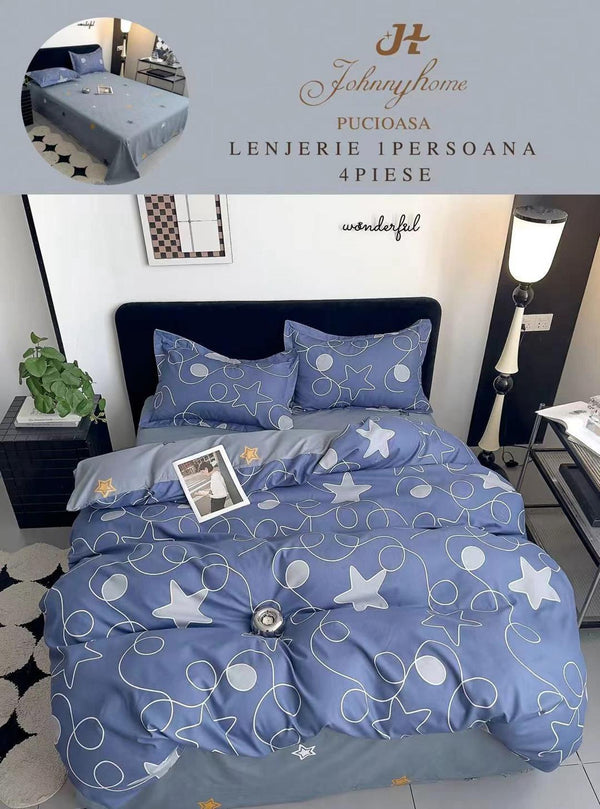 Lenjerii o Persoana Pucioasa Finet Albastre Stelute LSF71