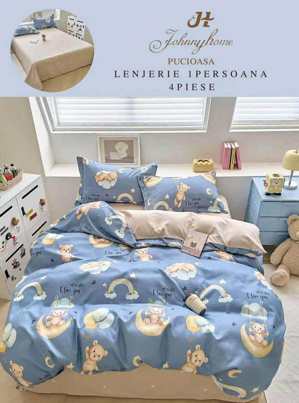 Lenjerii o Persoana Pucioasa Finet Albastre Ursuleti LSF138