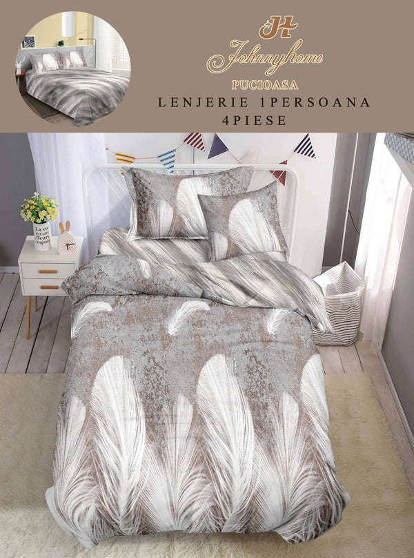 Lenjerii o Persoana Pucioasa Finet Gri Pene LSF121