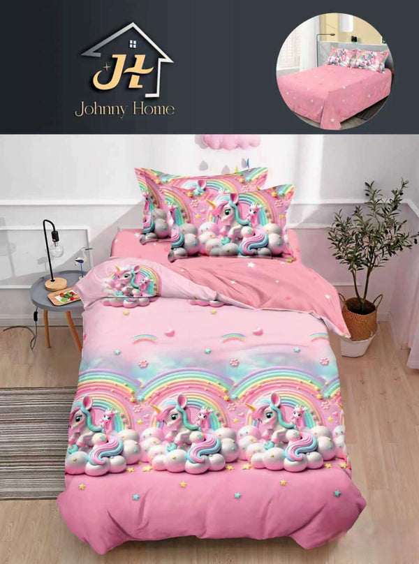 lenjerii o persoana bumbac finet roz curcubeu unicorni LSF159