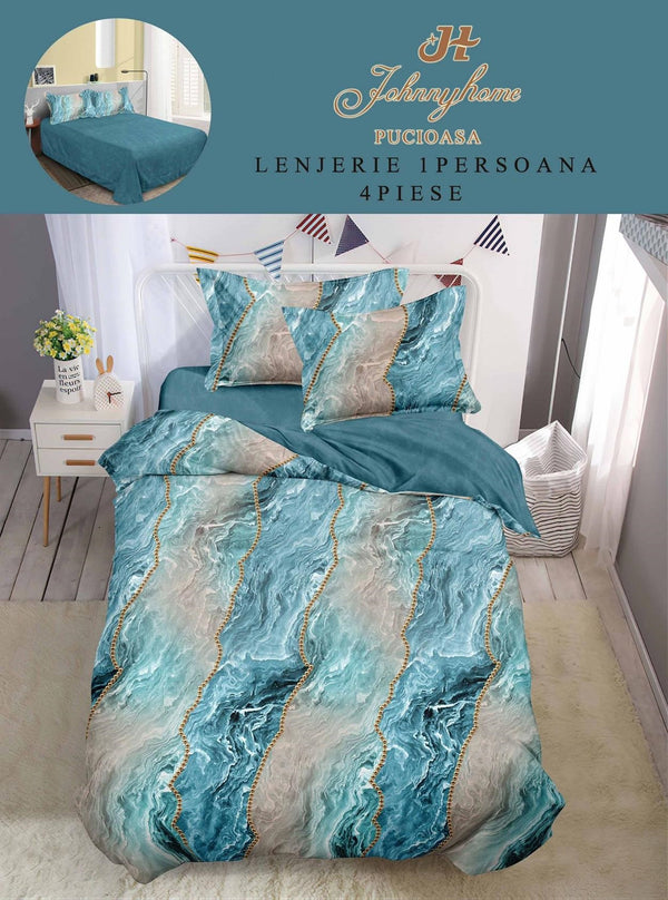 Lenjerii o Persoana Pucioasa Finet Albastru Abstract LSF117