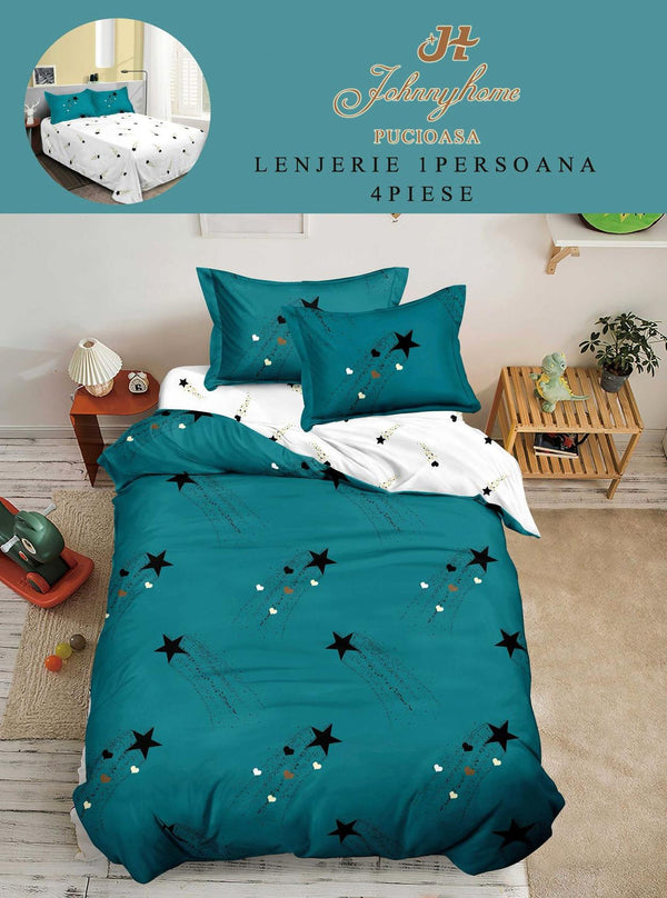 Lenjerii o Persoana Pucioasa Finet Albastru Stelute LSF137