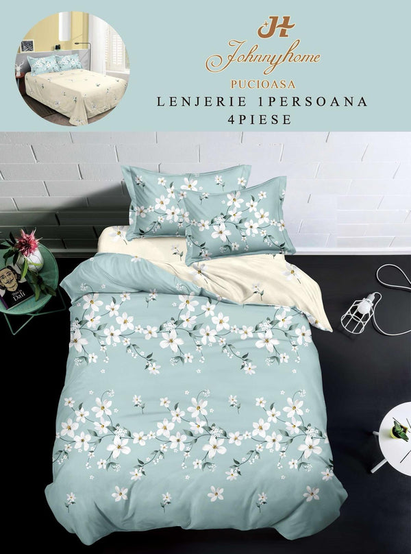 Lenjerii o Persoana Pucioasa Finet Verde Deschis Floral LSF134