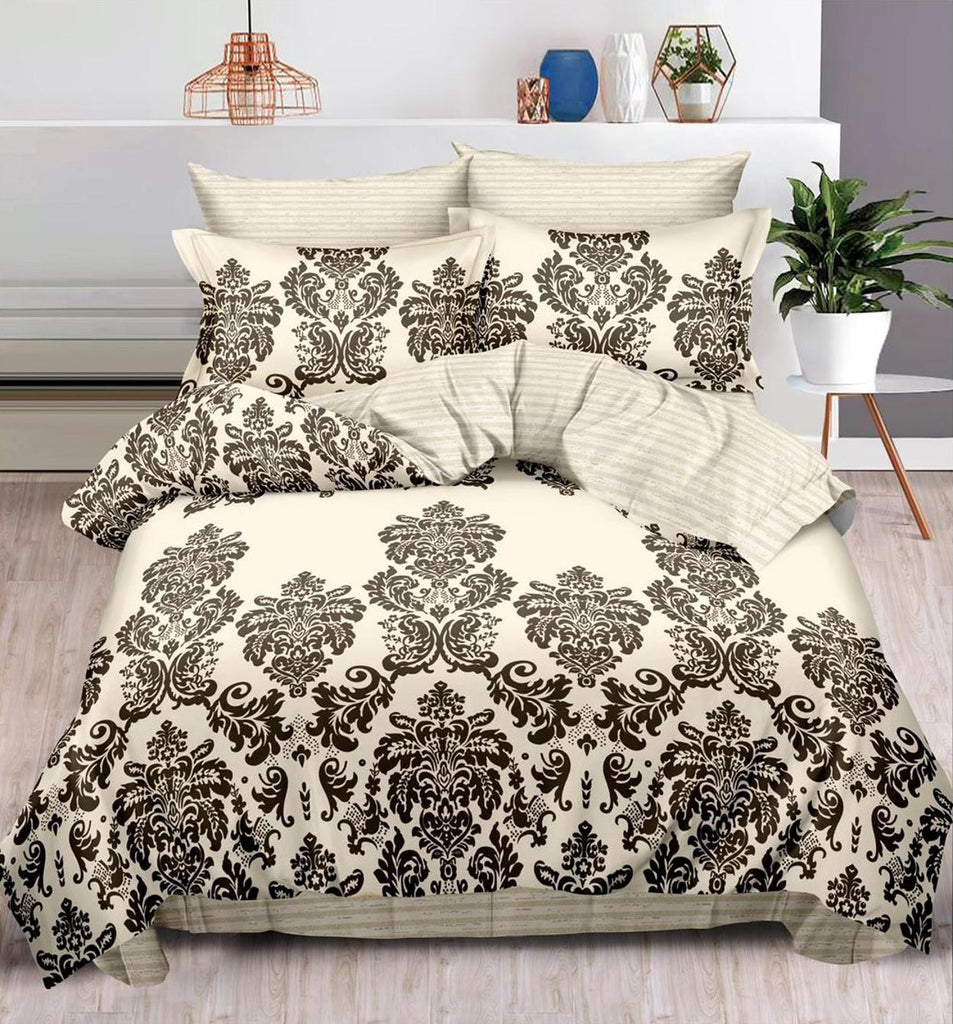 Lenjerii Finet Pucioasa Pat Dublu Crem Oriental BF399