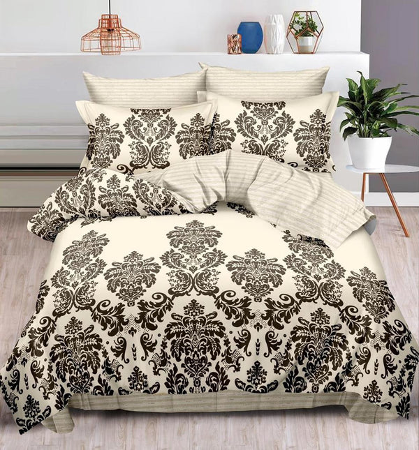 Lenjerii Finet Pucioasa Pat Dublu Crem Oriental BF399