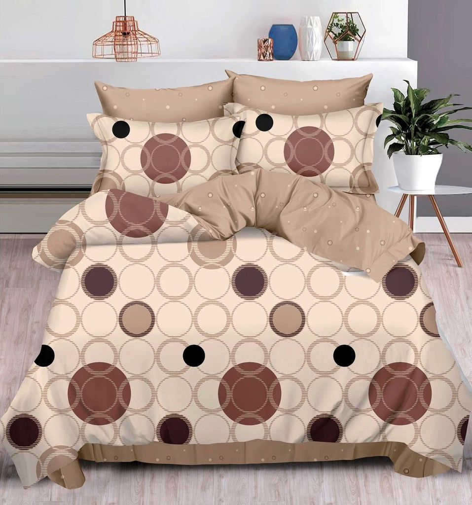 Lenjerii Finet Pucioasa Pat Dublu Maro Geometric BF413
