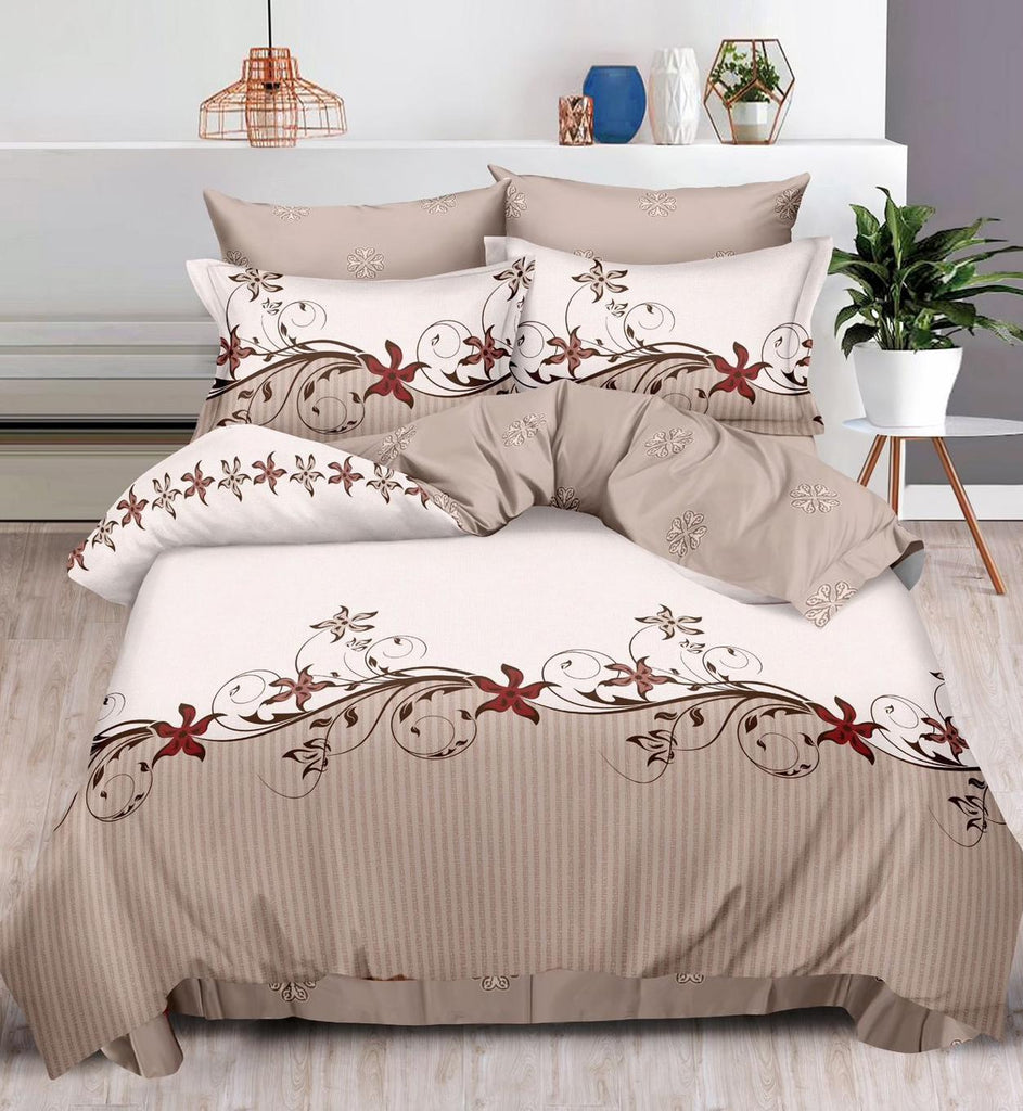 Lenjerii Finet Pat Dublu Bej Floral BF453