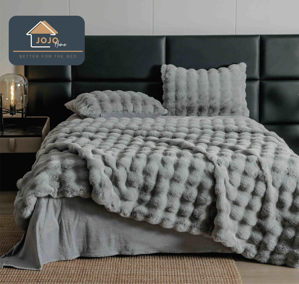 Lenjerii Cocolino Pufoase Blanita Iepure Gri LCJ705