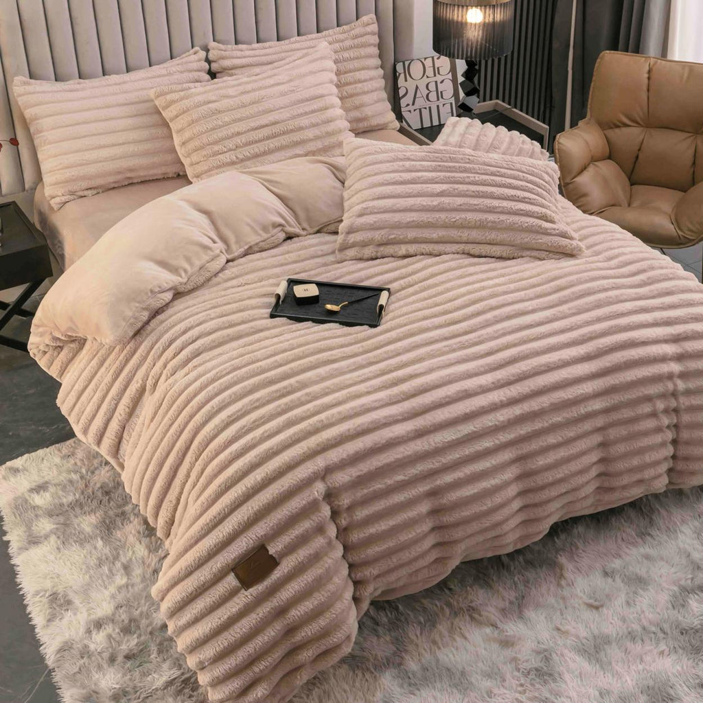 Lenjerii Cocolino cu Elastic Dungi Bej LCEJ507