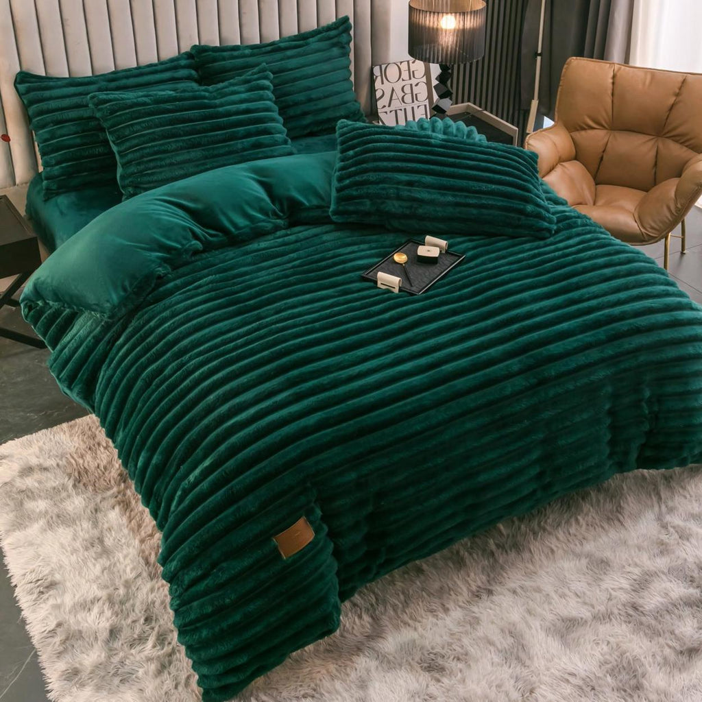 Lenjerii Cocolino cu Elastic Dungi Verde LCEJ509