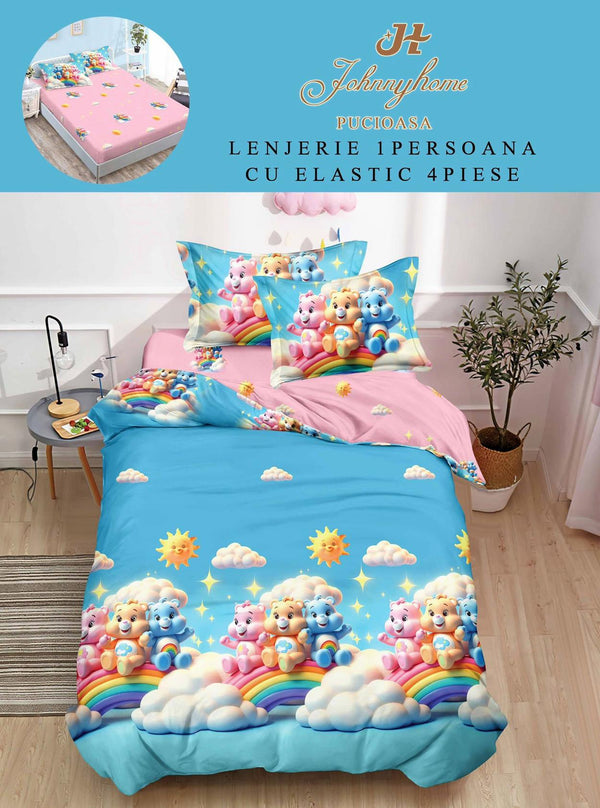 Lenjerii cu Elastic o Persoana Pucioasa Finet Roz Albastre Ursuleti Care Bears LSE138