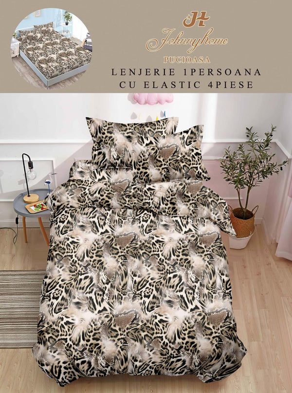 Lenjerii cu Elastic o Persoana Pucioasa Finet Maro Leopard LSE147