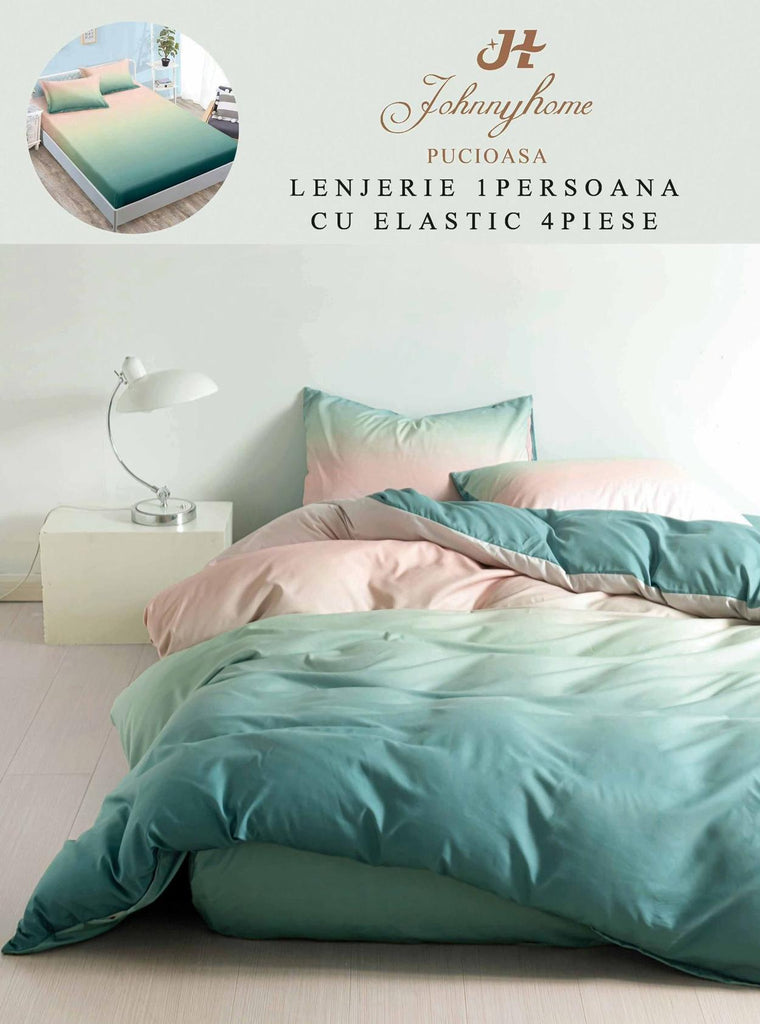 Lenjerii cu Elastic o Persoana Pucioasa Bumbac Satinat Verde Degrade LSY39