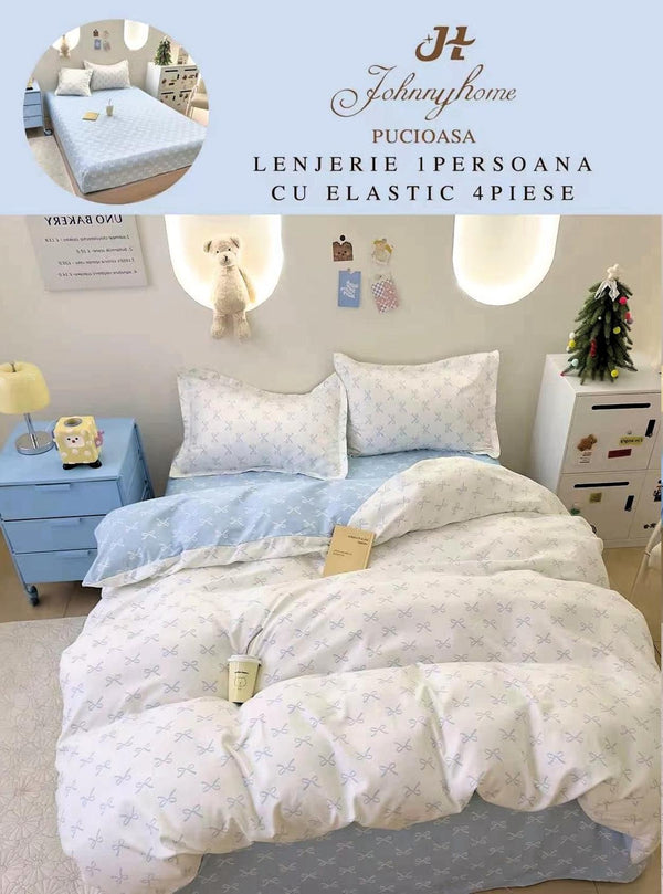 Lenjerii cu Elastic o Persoana Pucioasa Finet Albe Fundite LSE148