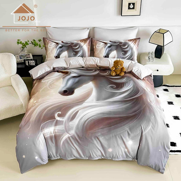 Lenjerii cu Elastic o Persoana Bumbac Finet 5D Albe Pegas LSEJ46