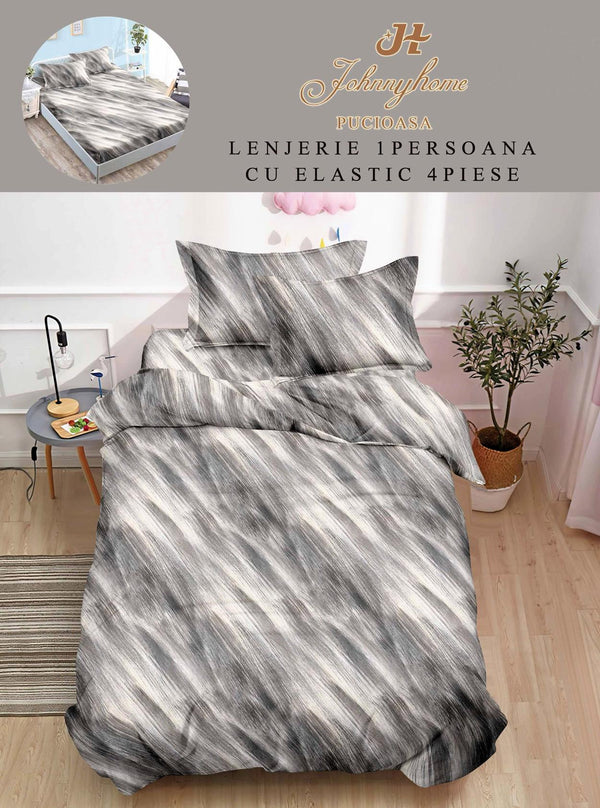 Lenjerii cu Elastic o Persoana Pucioasa Finet Gri Abstract LSE146