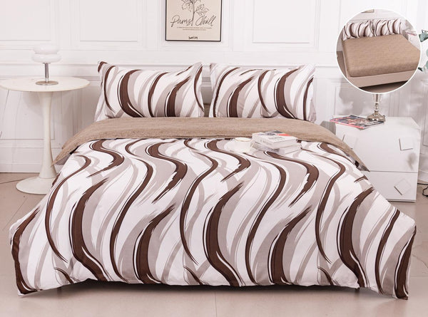 Lenjerii Bumbac cu Elastic 1+1 Gratis Maro Bej Valuri LE715