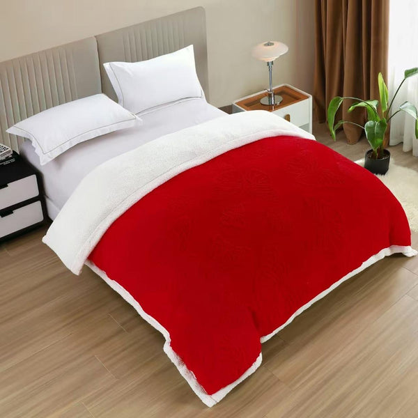 Paturi Cocolino Groase Model cu Fluturi Rosu PCD309