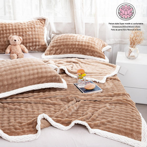 Paturi Cocolino Pufoase Pat Dublu Maro PCA305