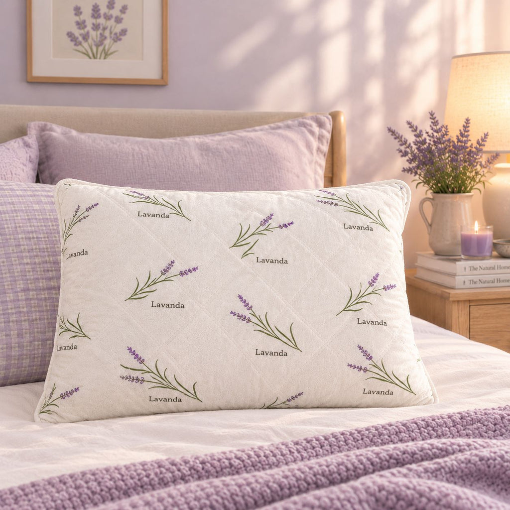 Perne Matlasate 50x70 Lavanda Antibacteriana Hipoalergica PP12
