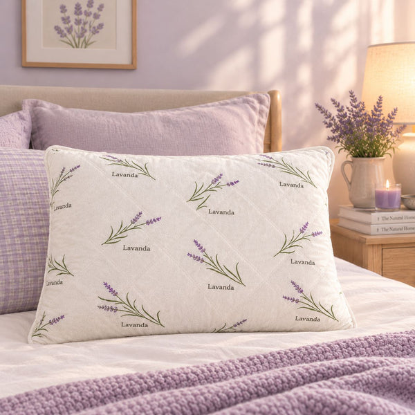 Perne Matlasate 50x70 Lavanda Antibacteriana Hipoalergica PP12