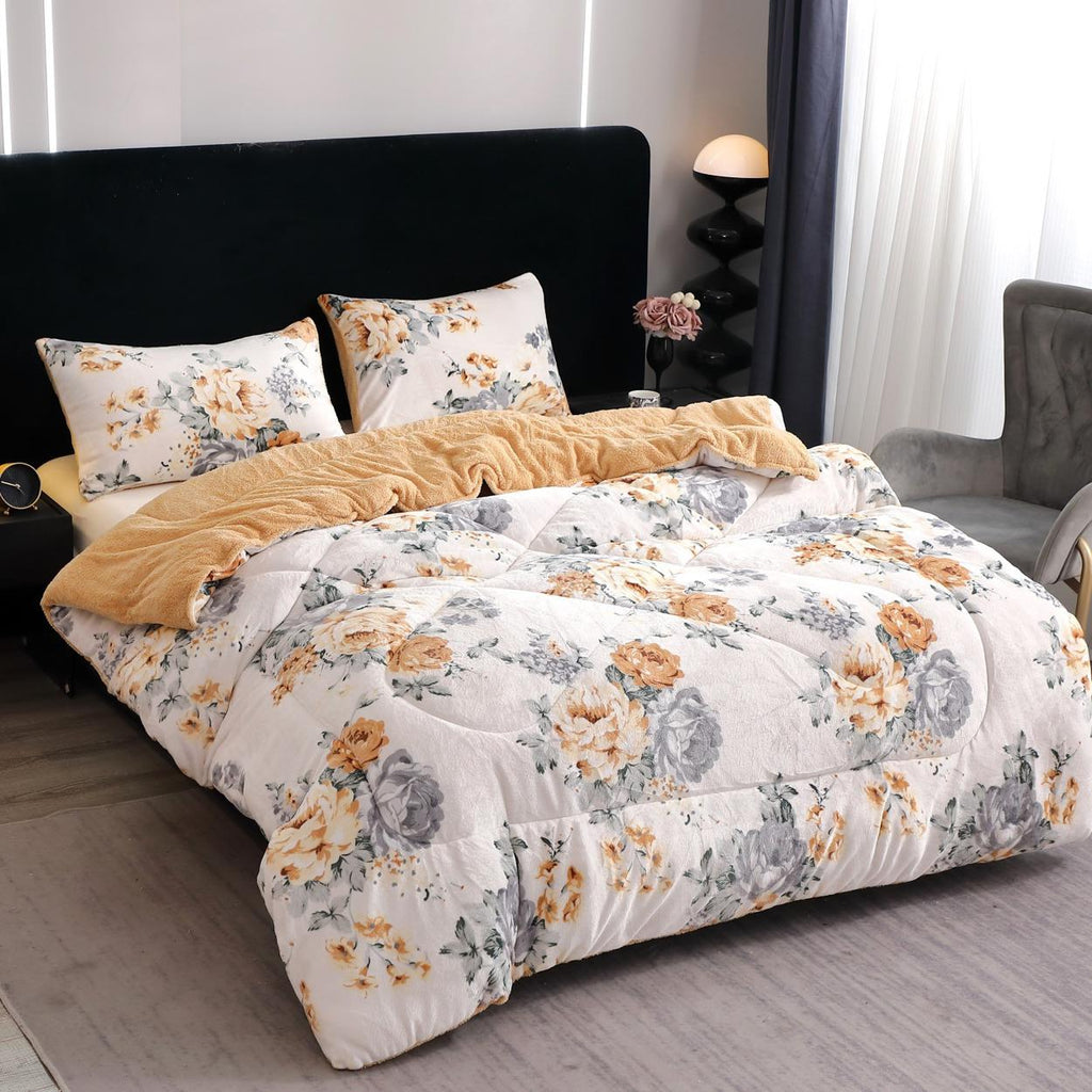 Pilote Groase Cocolino Pat Dublu Albe Floral PCY128