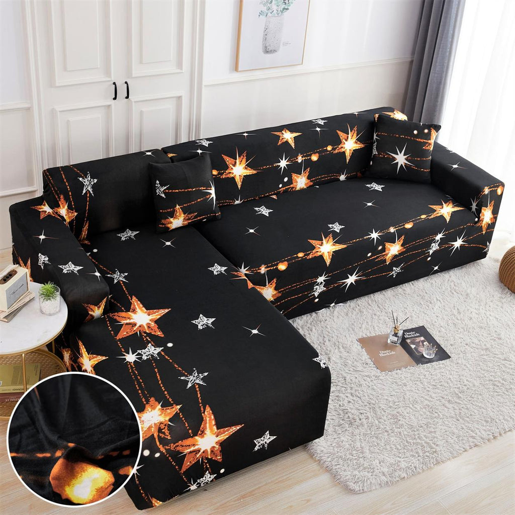 Husa Elastica Coltar Neagra Stelute HME32I