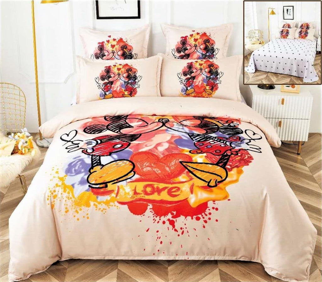 Lenjerii Bumbac Finet 6 Piese Multicolor Mickey Minnie BFP709