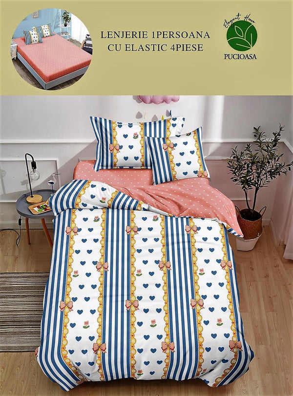 Lenjerii cu Elastic o Persoana Pucioasa Finet Inimioare Multicolor LSE32