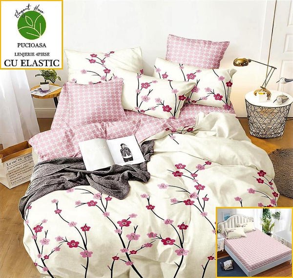 Lenjerii Bumbac cu Elastic 1+1 Gratis Crem Floral LE24