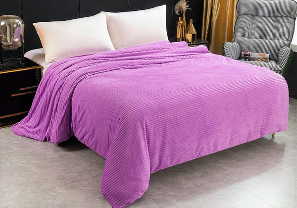 Patura COCOLINO Pufoasa Grofata Pat Dublu Lila Uni PCA511